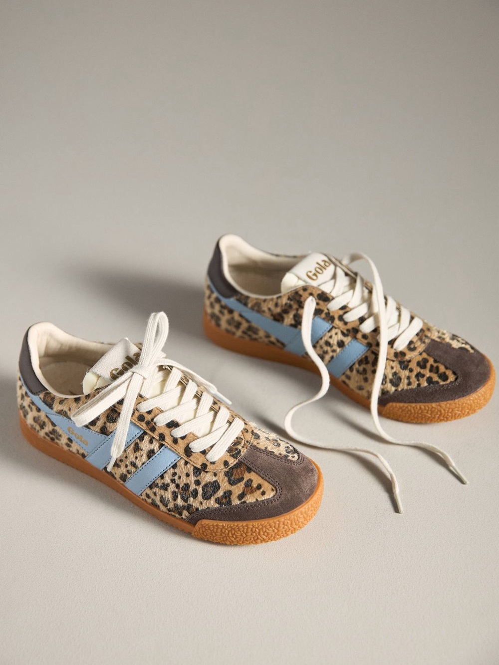Gola for Anthropologie Elan Leopard Sneakers Women’s Size 7